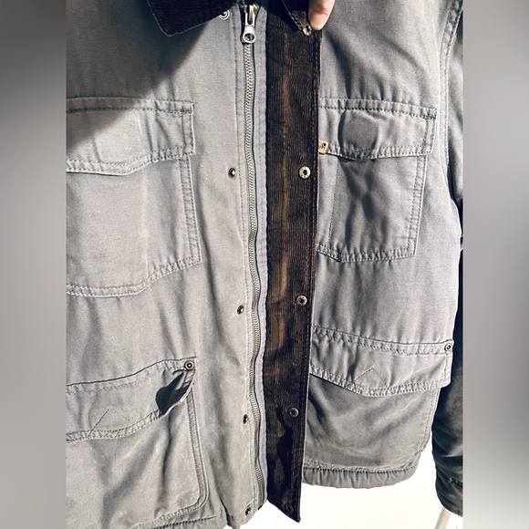 Vintage grey Wrangler chore coat/field jacket - Picture 4 of 11
